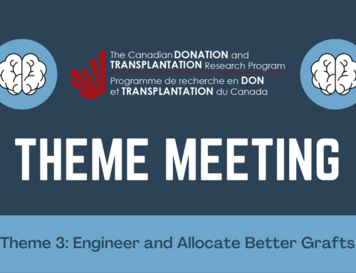 Theme 3: Engineer and Allocate Better Grafts – January 21 Meeting Agenda