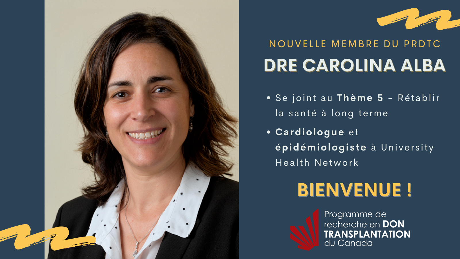 NEW CDTRP MEMBER – Carolina Alba