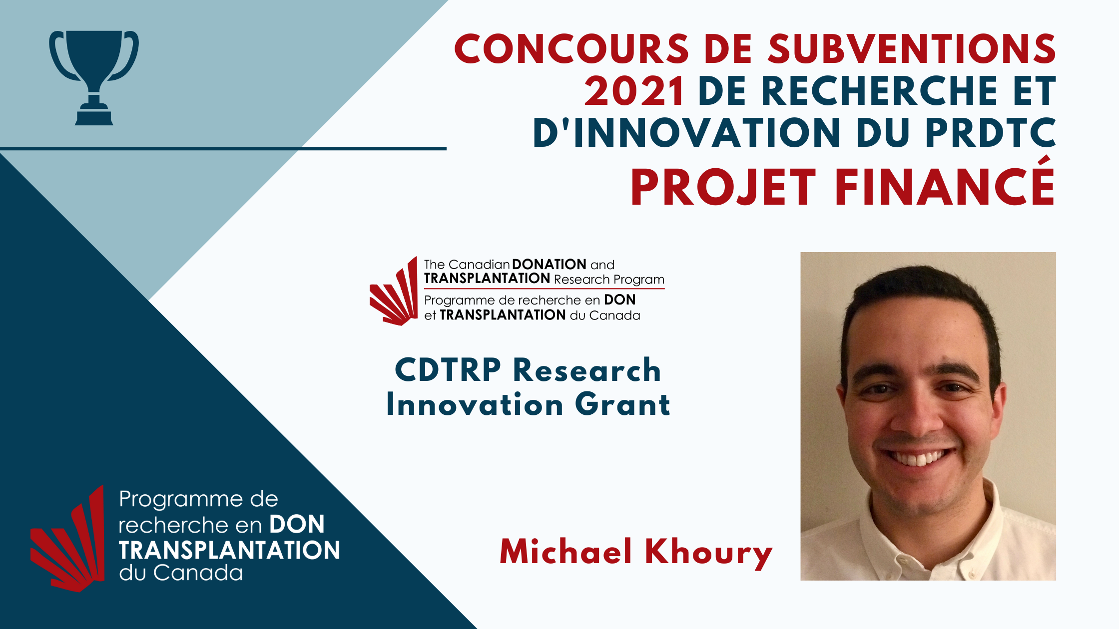 CDTRP Innovation grant 2021_Michael Khoury