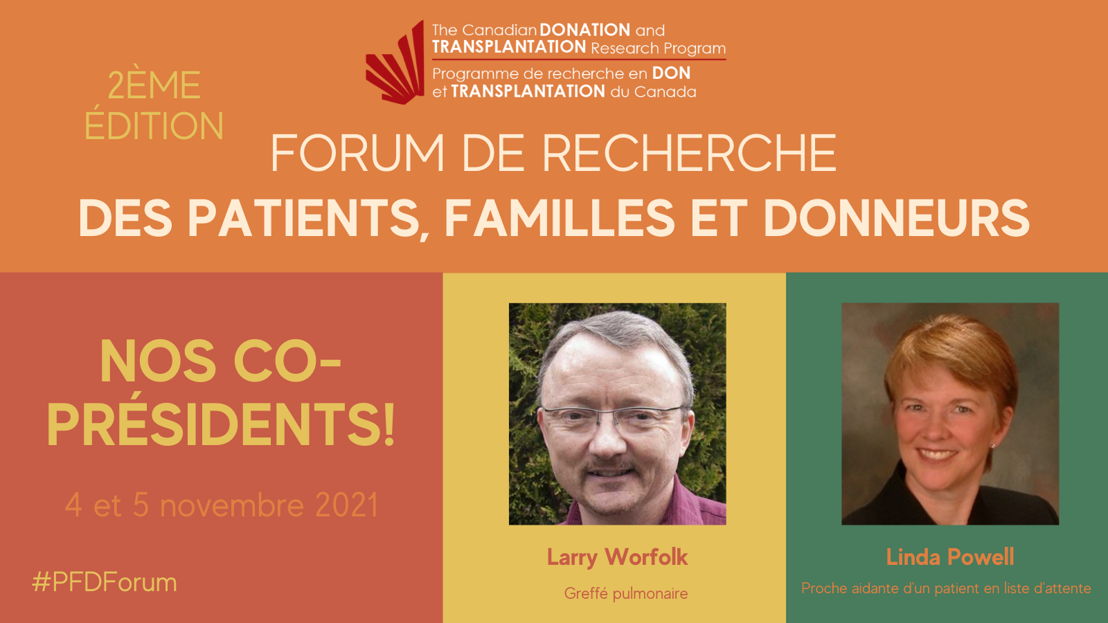 PFDRF 2021 – Co-Chairs