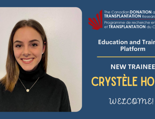 Welcome to new Trainee: Crystèle Hogue