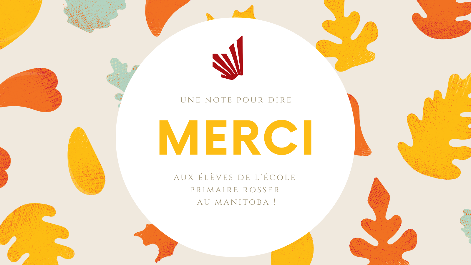 Thank you Rosser students