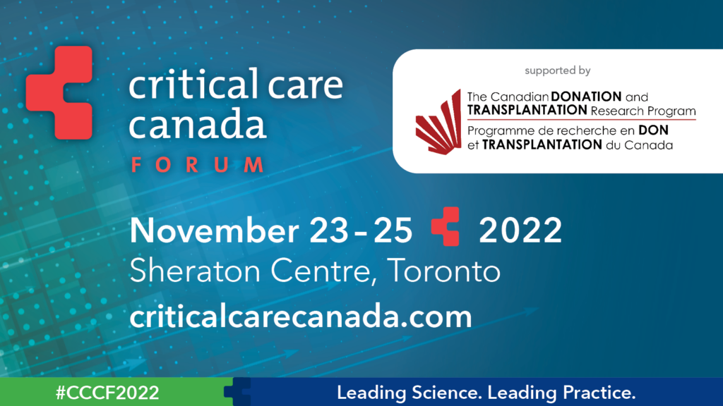 Adam Hall - Critical Care Canada Forum