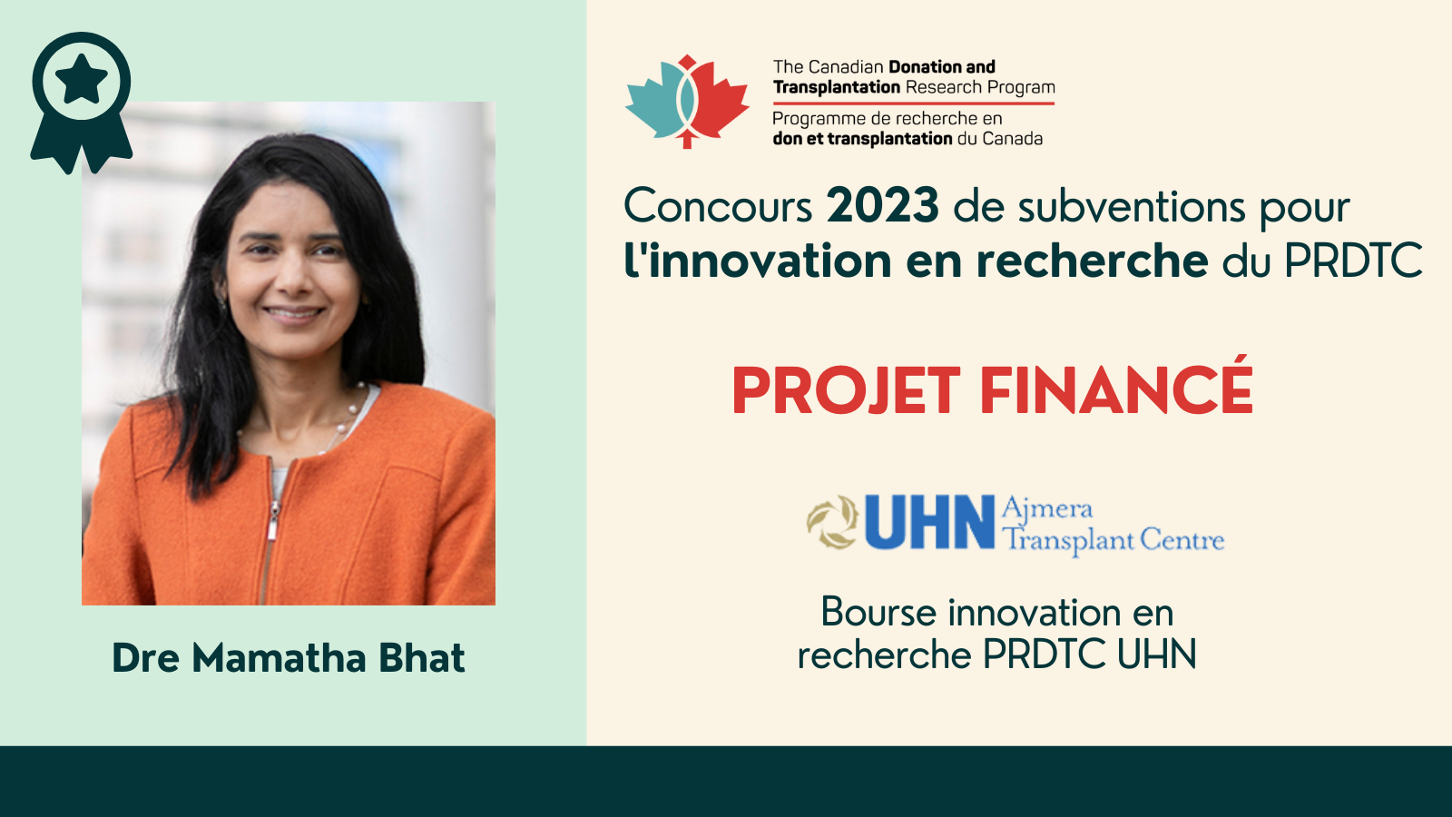 CDTRP Innovation Grant 2023 – Bhat