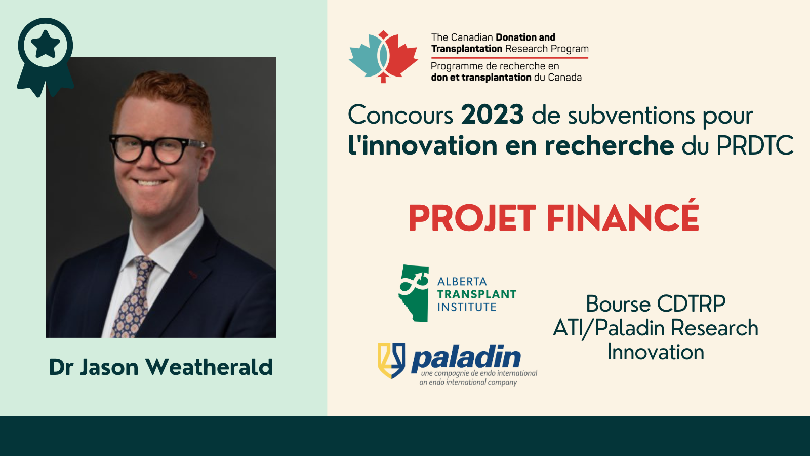 CDTRP Innovation Grant 2023 – Weatherald