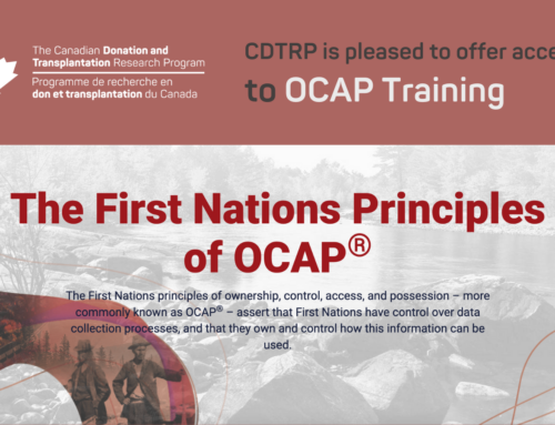 CDTRP is pleased to offer access to OCAP Training