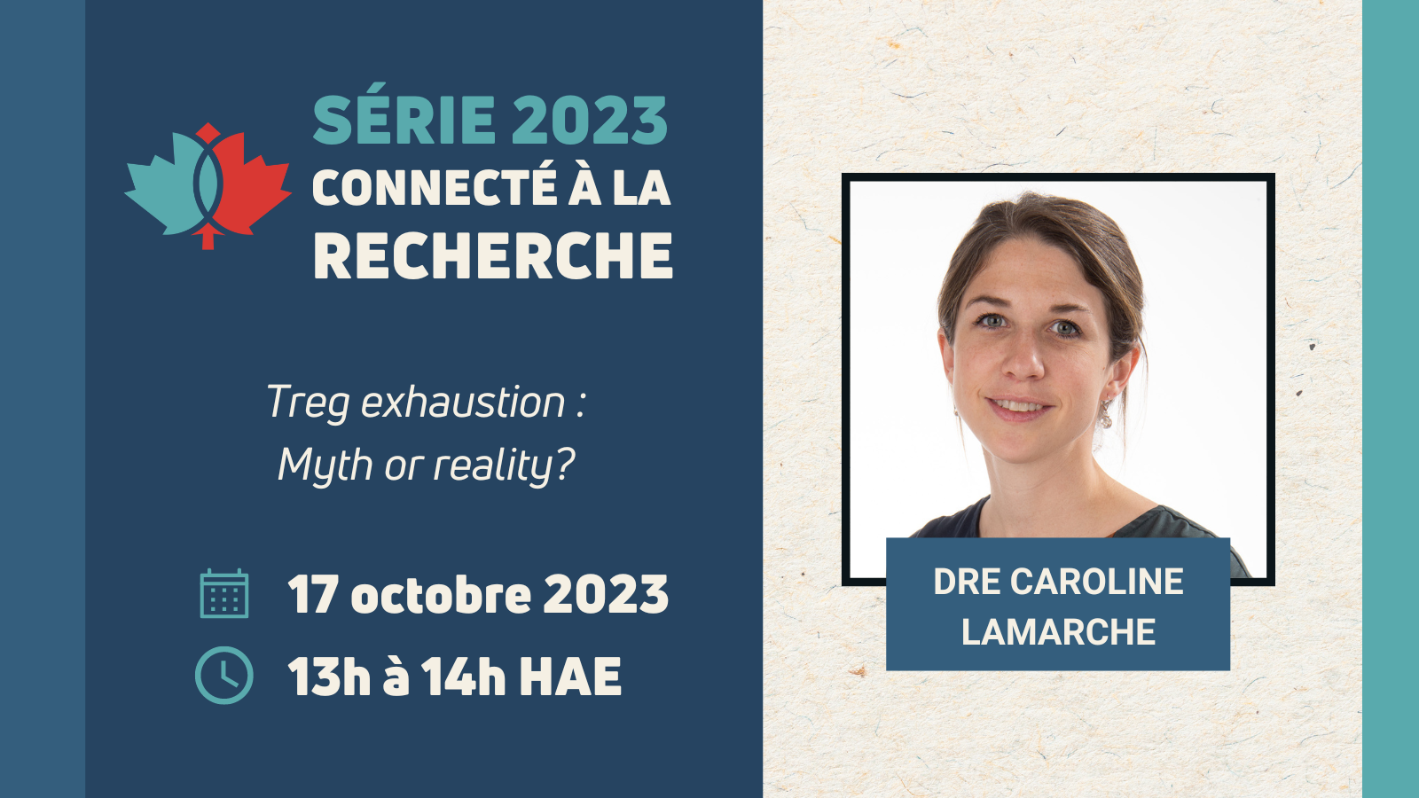 Oct 17 – Caroline Lamarche