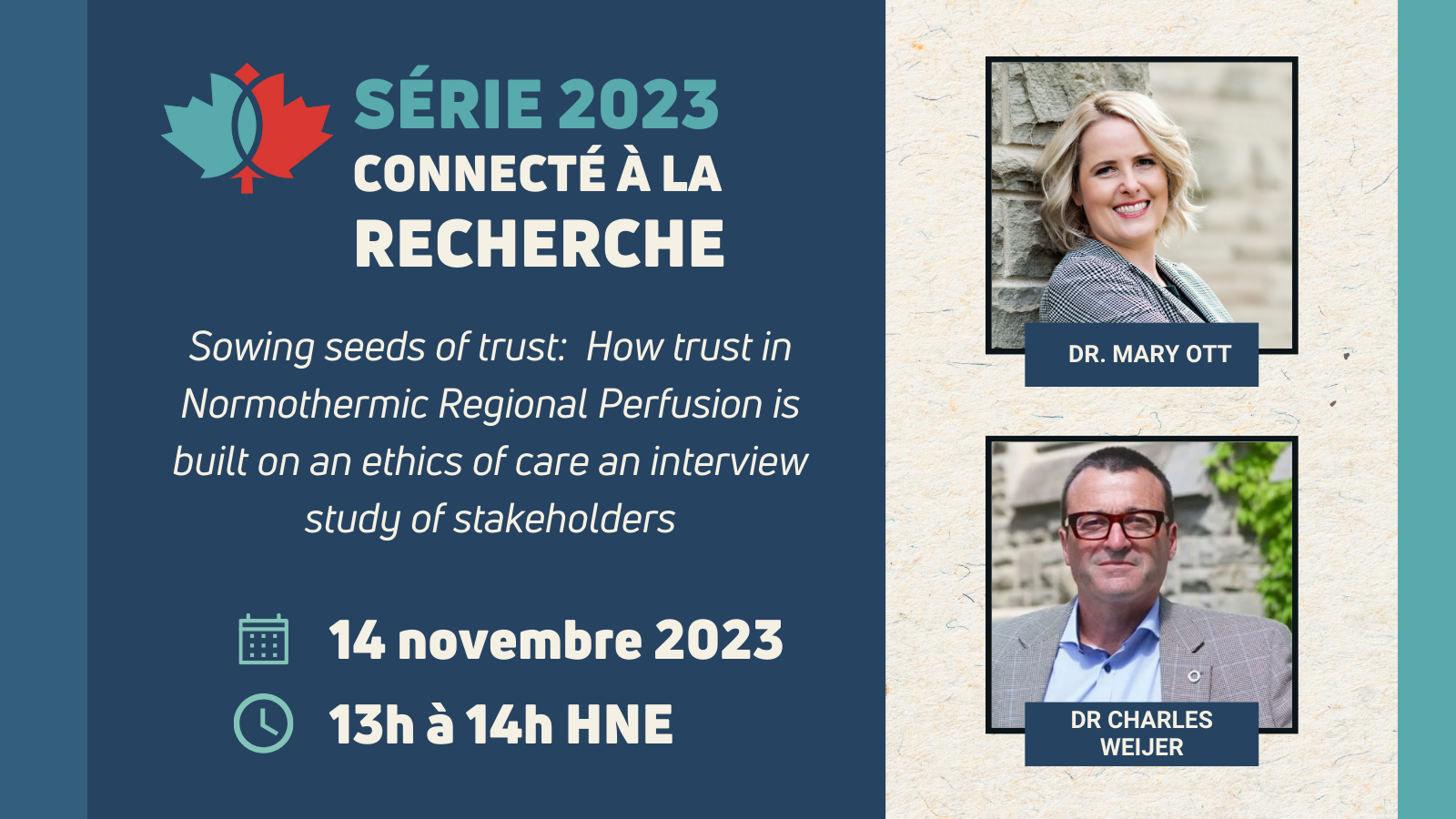 November 14 – Ott & Weijer