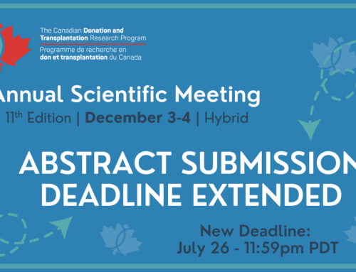 CDTRP 11th Annual Scientific Meeting  Abstract Reminder