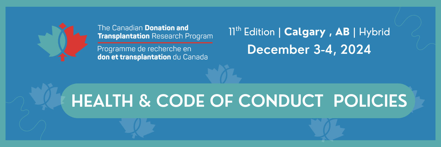 Health & Code of Conduct banner