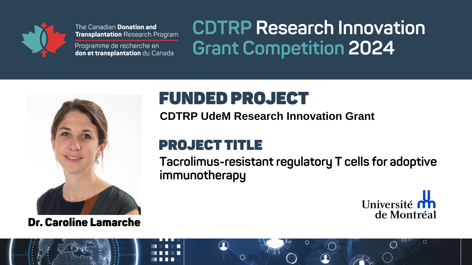 2024 Innovation Grant Winner: Dr. Caroline Lamarche