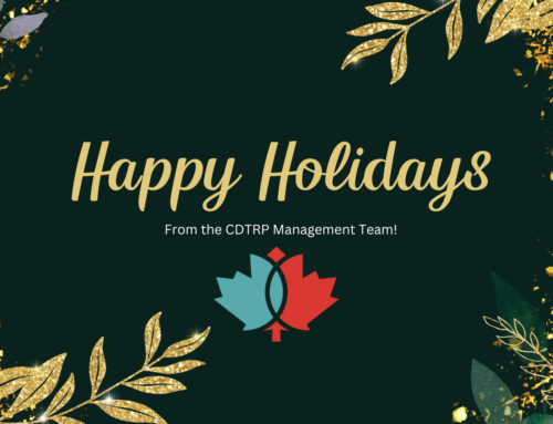 Happy Holidays from the CDTRP Management Team