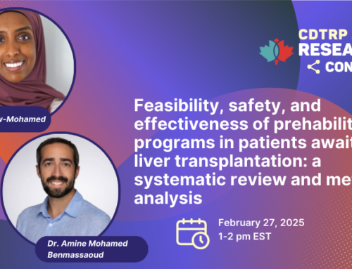 CDTRP Research Connect – Dr. Ikram Abow-Mohamed and Dr. Amine Mohamed Benmassaoud