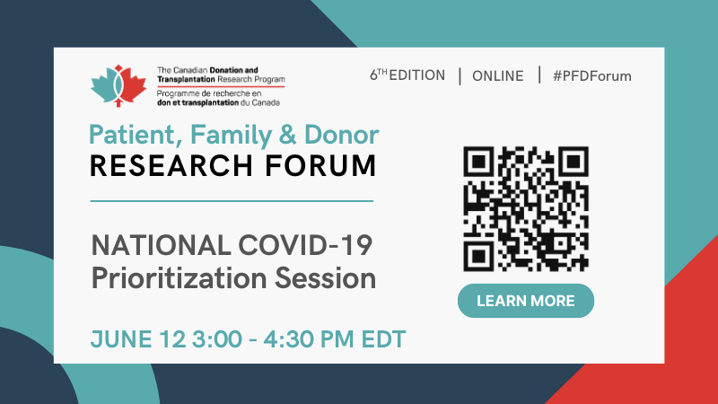 COVID-19 Prioritization Session - PFD Forum 2025