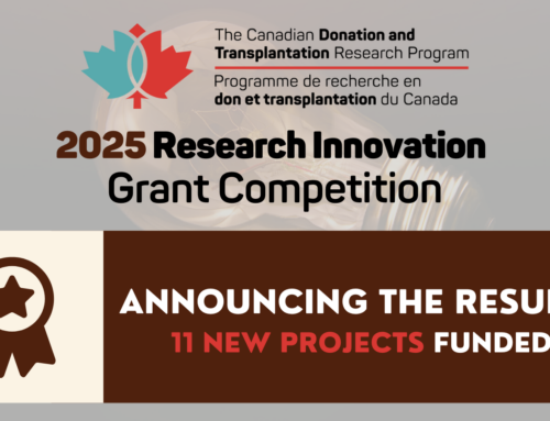 Announcing the results of the 2025 CDTRP Research Innovation Grant Competition – 11 new projects funded!