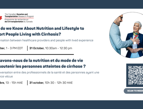 Free webinar – What do we know about nutrition and lifestyle to support people living with cirrhosis?