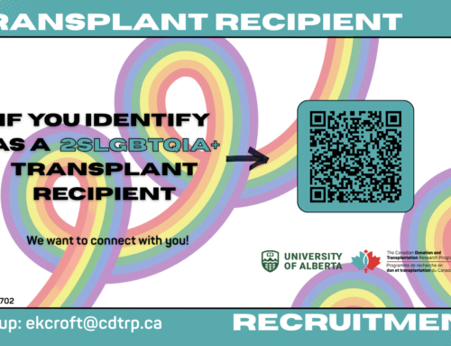 Participant Recruitment – Equitable Pandemic Communication Strategies to Support Sexual and Gender Minority Transplant Patients