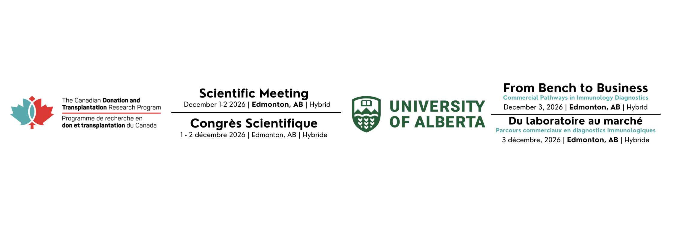 CDTRP SM full logo & CMZ workshop combined banner Annual Scientific Meeting banner