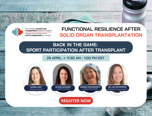 Back in the Game: Sport Participation After Transplant
