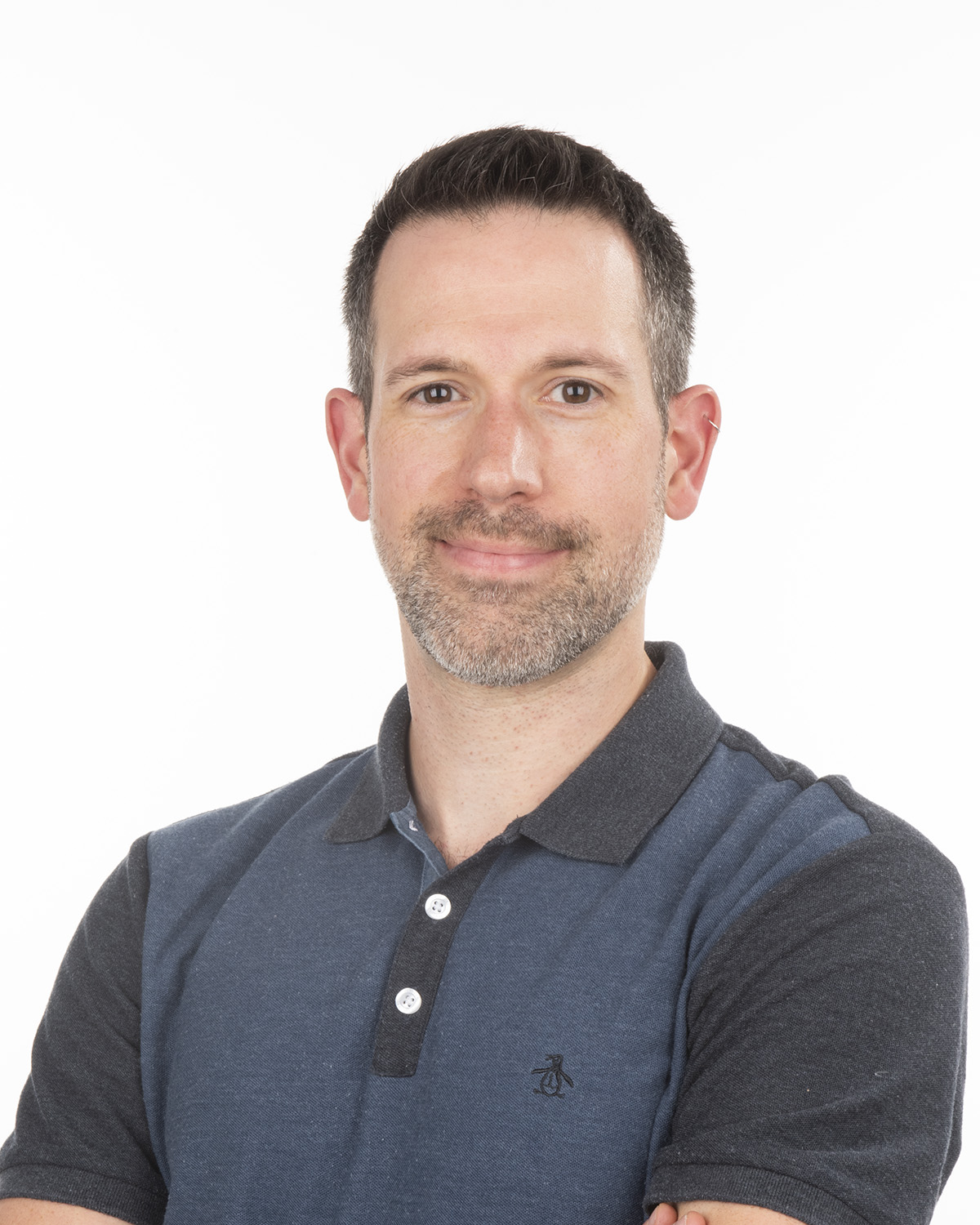Image of man looking at camera
