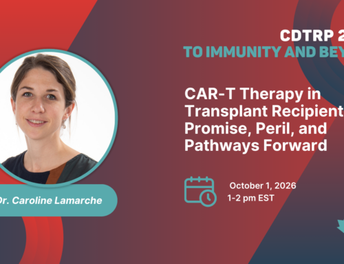 To immunity and beyond- October 1, 2026